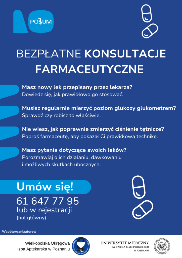 Bezpłatne Konsultacje Farmaceutyczne