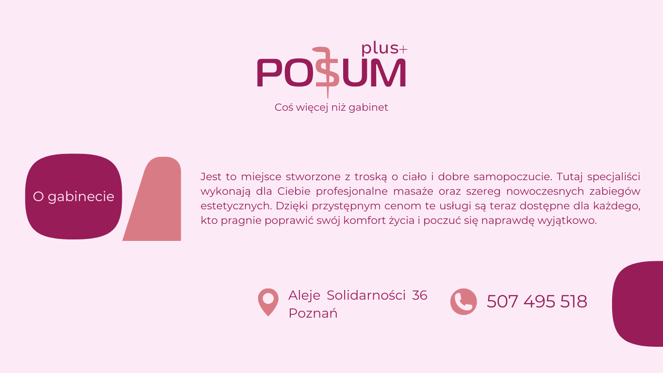 POSUM PLUS - O Gabinecie